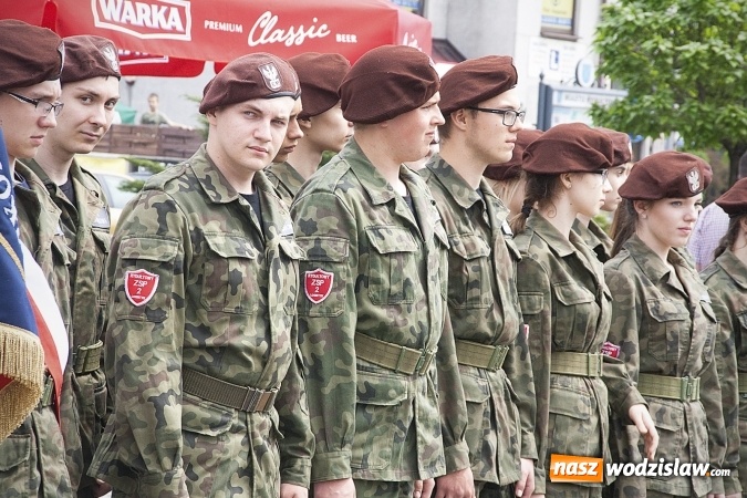Zdjęcie w galerii na portalu naszwodzislaw.com: Święto Flagi w Rydułtowach. ZDJĘCIA  wiadomości z regionu