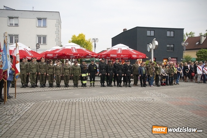 Zdjęcie w galerii na portalu naszwodzislaw.com: Święto Flagi w Rydułtowach. ZDJĘCIA  wiadomości z regionu