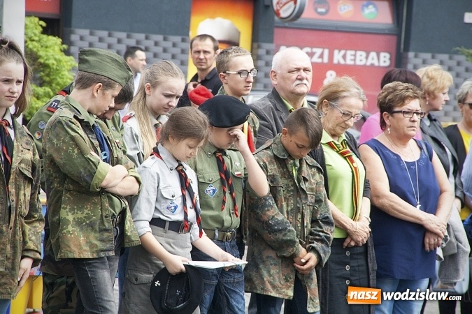 Zdjęcie w galerii na portalu naszwodzislaw.com: Święto Flagi w Rydułtowach. ZDJĘCIA  wiadomości z regionu