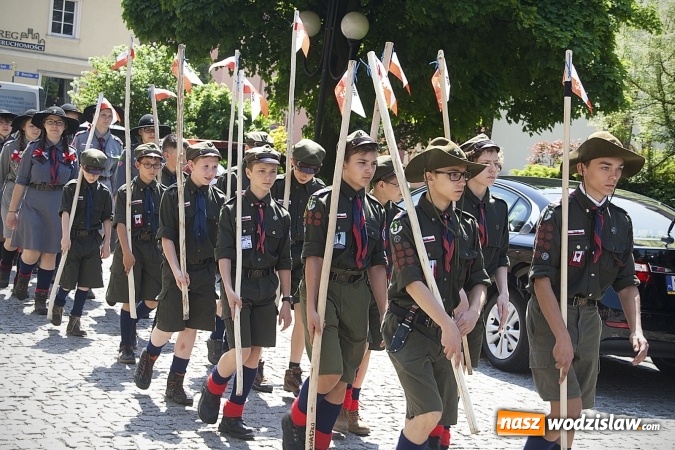 Zdjęcie w galerii na portalu naszwodzislaw.com: Zobacz, jak Wodzisław świętuje rocznicę uchwalenia Konstytucji 3 Maja  wiadomości z regionu