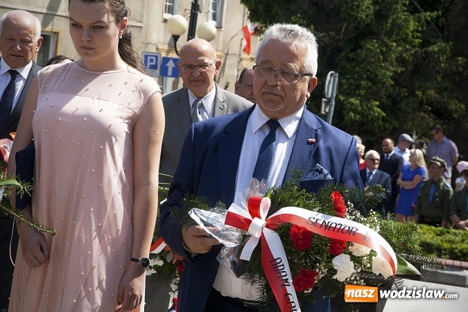 Zdjęcie w galerii na portalu naszwodzislaw.com: Zobacz, jak Wodzisław świętuje rocznicę uchwalenia Konstytucji 3 Maja  wiadomości z regionu