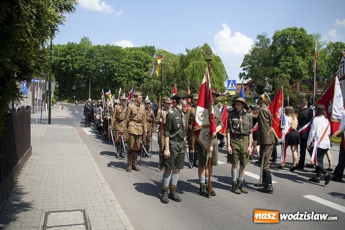 Zdjęcie w galerii na portalu naszwodzislaw.com: Zobacz, jak Wodzisław świętuje rocznicę uchwalenia Konstytucji 3 Maja  wiadomości z regionu