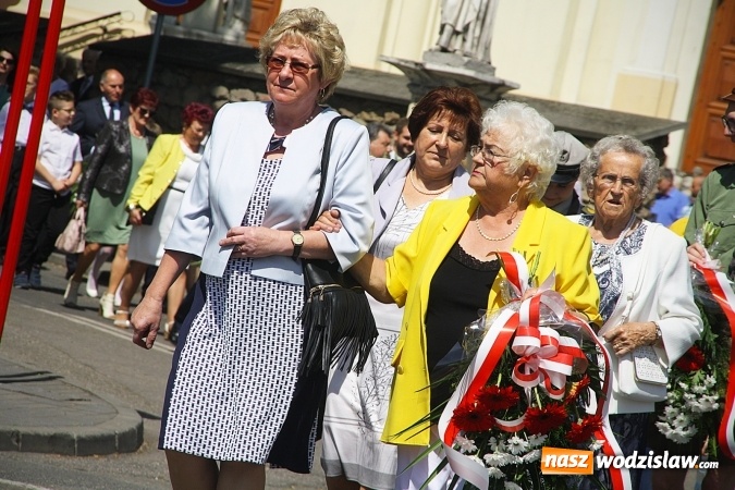 Zdjęcie w galerii na portalu naszwodzislaw.com: 227 rocznica uchwalenia Konstytucji 3 Maja. Obchody w Pszowie  wiadomości z regionu