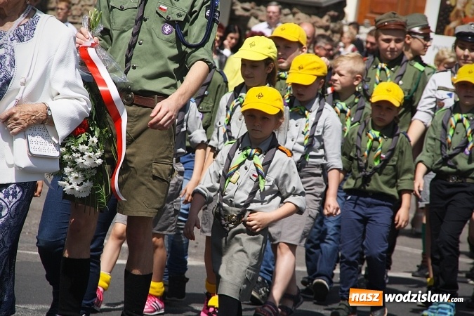 Zdjęcie w galerii na portalu naszwodzislaw.com: 227 rocznica uchwalenia Konstytucji 3 Maja. Obchody w Pszowie  wiadomości z regionu