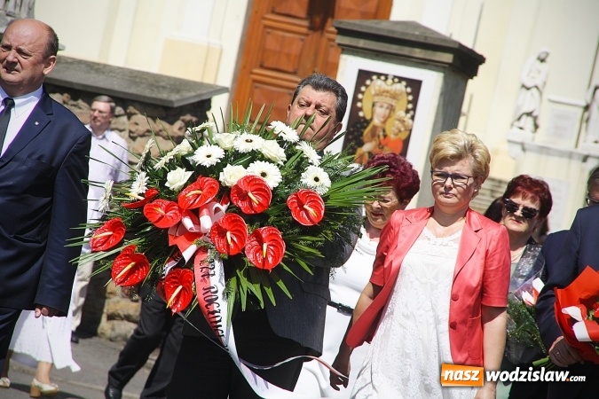 Zdjęcie w galerii na portalu naszwodzislaw.com: 227 rocznica uchwalenia Konstytucji 3 Maja. Obchody w Pszowie  wiadomości z regionu