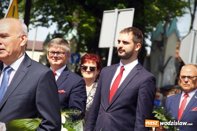 Zdjęcie w galerii na portalu naszwodzislaw.com: 227 rocznica uchwalenia Konstytucji 3 Maja. Obchody w Pszowie  wiadomości z regionu