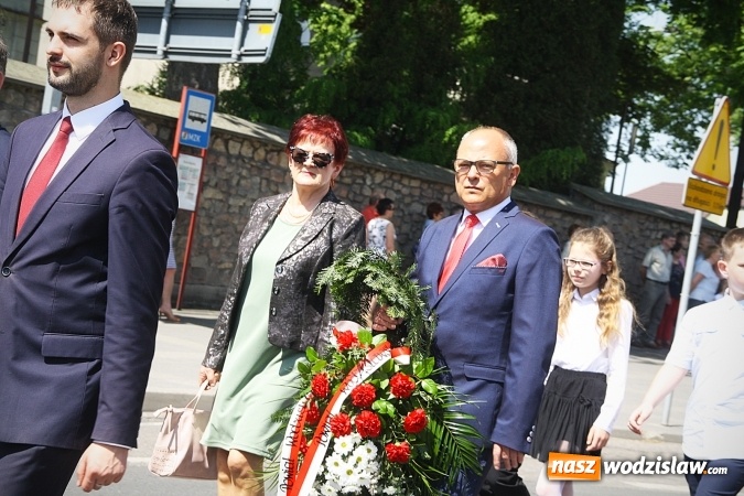 Zdjęcie w galerii na portalu naszwodzislaw.com: 227 rocznica uchwalenia Konstytucji 3 Maja. Obchody w Pszowie  wiadomości z regionu