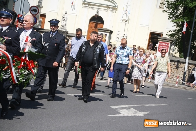 Zdjęcie w galerii na portalu naszwodzislaw.com: 227 rocznica uchwalenia Konstytucji 3 Maja. Obchody w Pszowie  wiadomości z regionu