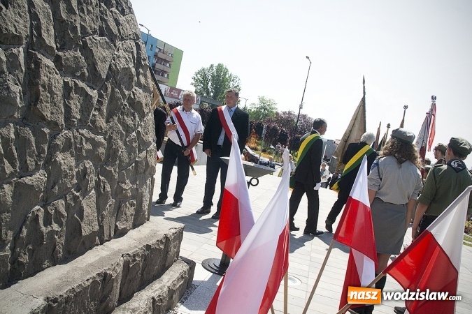 Zdjęcie w galerii na portalu naszwodzislaw.com: 227 rocznica uchwalenia Konstytucji 3 Maja. Obchody w Pszowie  wiadomości z regionu