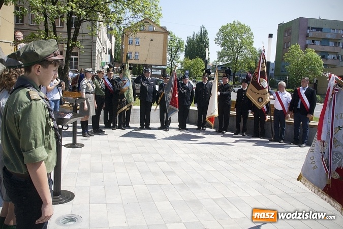 Zdjęcie w galerii na portalu naszwodzislaw.com: 227 rocznica uchwalenia Konstytucji 3 Maja. Obchody w Pszowie  wiadomości z regionu