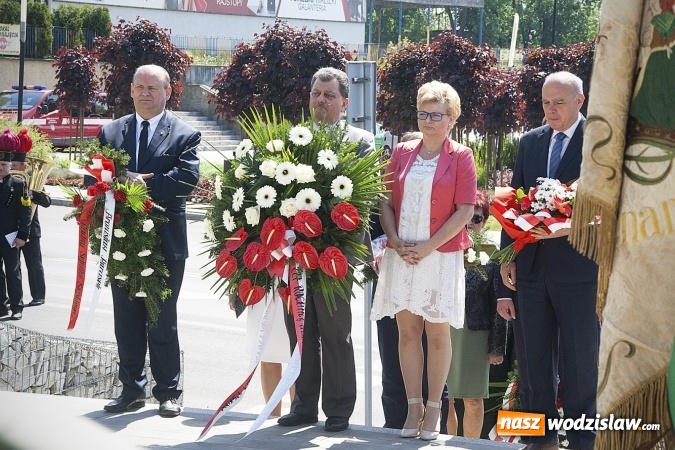 Zdjęcie w galerii na portalu naszwodzislaw.com: 227 rocznica uchwalenia Konstytucji 3 Maja. Obchody w Pszowie  wiadomości z regionu