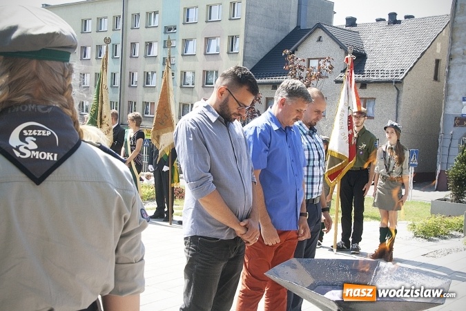 Zdjęcie w galerii na portalu naszwodzislaw.com: 227 rocznica uchwalenia Konstytucji 3 Maja. Obchody w Pszowie  wiadomości z regionu
