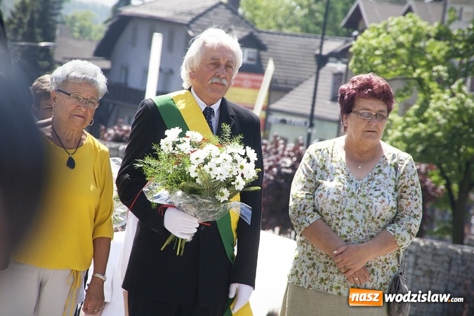 Zdjęcie w galerii na portalu naszwodzislaw.com: 227 rocznica uchwalenia Konstytucji 3 Maja. Obchody w Pszowie  wiadomości z regionu
