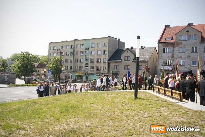 Zdjęcie w galerii na portalu naszwodzislaw.com: 227 rocznica uchwalenia Konstytucji 3 Maja. Obchody w Pszowie  wiadomości z regionu