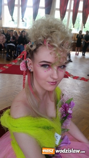 Zdjęcie w galerii na portalu naszwodzislaw.com: Kolejny sukces fryzjerski Zespół Szkół Ponadgimnazjalnych w Pszowie nie do pobicie  wiadomości z regionu