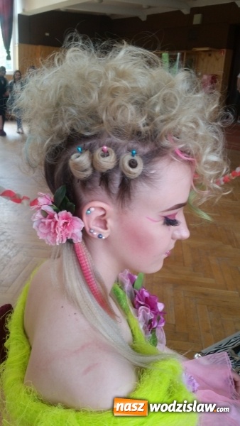 Zdjęcie w galerii na portalu naszwodzislaw.com: Kolejny sukces fryzjerski Zespół Szkół Ponadgimnazjalnych w Pszowie nie do pobicie  wiadomości z regionu