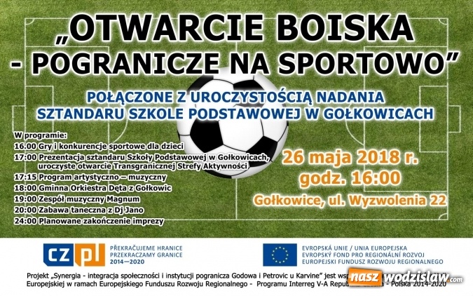 Zdjęcie w galerii na portalu naszwodzislaw.com: W Gołkowicach otworzą boisko  wiadomości z regionu