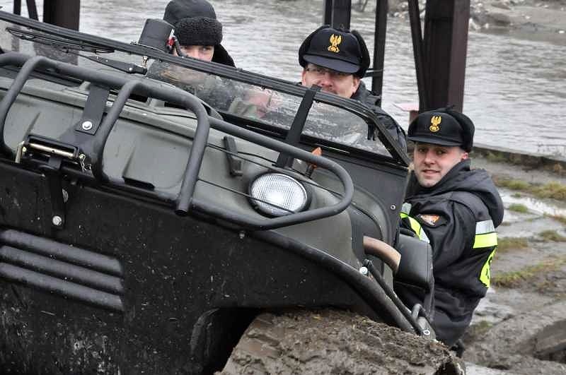 Zdjęcie w galerii na portalu naszwodzislaw.com: Niezapowiedziane ćwiczenia w Olzie wiadomości z regionu