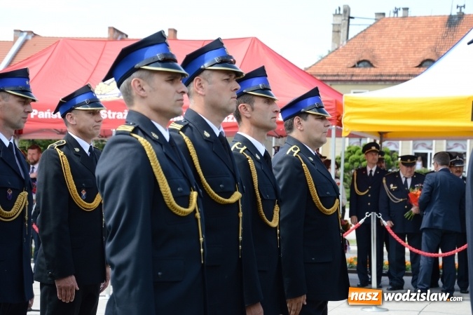 Zdjęcie w galerii na portalu naszwodzislaw.com: Obchody Dnia Strażaka na wodzisławskim rynku. ZDJĘCIA  wiadomości z regionu