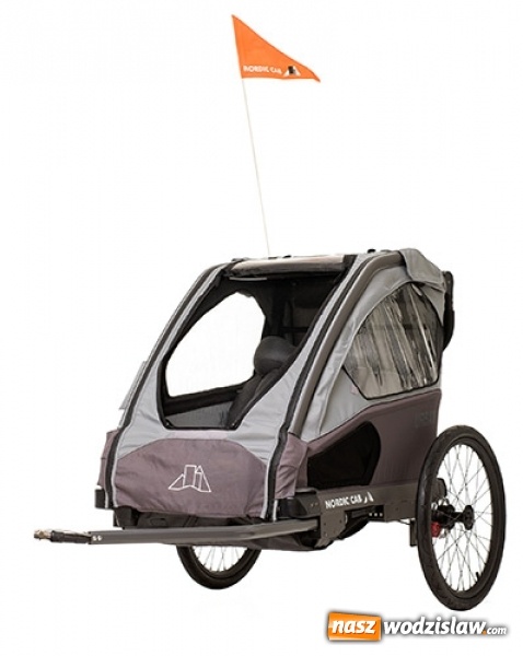 Zdjęcie w galerii na portalu naszwodzislaw.com: Przyczepka rowerowa dla dzieci. Czym kierować się przy wyborze? wiadomości z regionu