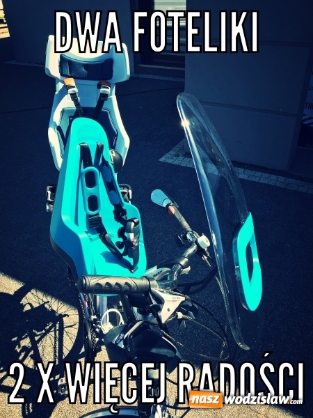 Zdjęcie w galerii na portalu naszwodzislaw.com: Przyczepka rowerowa dla dzieci. Czym kierować się przy wyborze? wiadomości z regionu