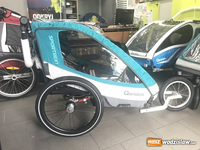 Zdjęcie w galerii na portalu naszwodzislaw.com: Przyczepka rowerowa dla dzieci. Czym kierować się przy wyborze? wiadomości z regionu