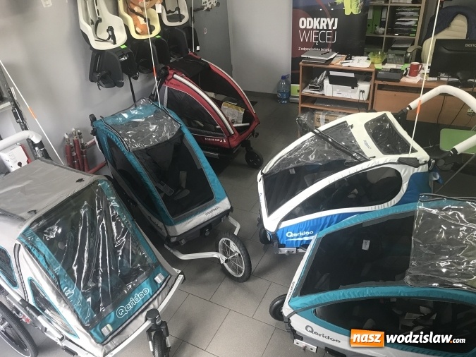 Zdjęcie w galerii na portalu naszwodzislaw.com: Przyczepka rowerowa dla dzieci. Czym kierować się przy wyborze? wiadomości z regionu