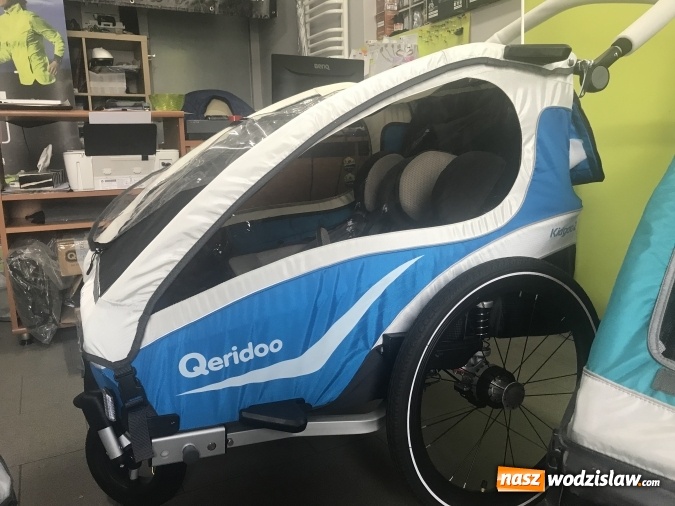 Zdjęcie w galerii na portalu naszwodzislaw.com: Przyczepka rowerowa dla dzieci. Czym kierować się przy wyborze? wiadomości z regionu