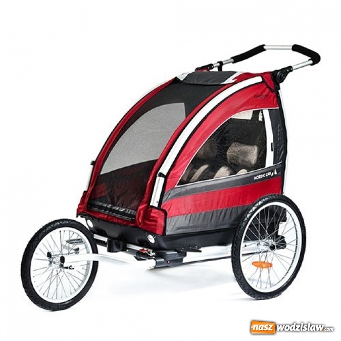 Zdjęcie w galerii na portalu naszwodzislaw.com: Przyczepka rowerowa dla dzieci. Czym kierować się przy wyborze? wiadomości z regionu