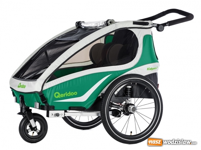 Zdjęcie w galerii na portalu naszwodzislaw.com: Przyczepka rowerowa dla dzieci. Czym kierować się przy wyborze? wiadomości z regionu