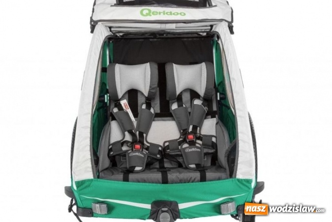 Zdjęcie w galerii na portalu naszwodzislaw.com: Przyczepka rowerowa dla dzieci. Czym kierować się przy wyborze? wiadomości z regionu