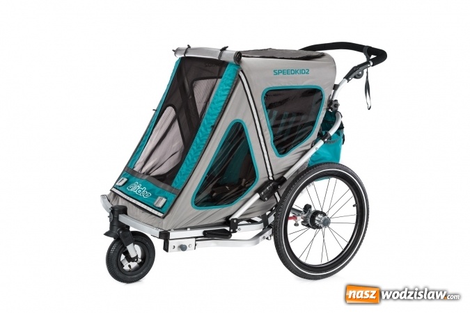 Zdjęcie w galerii na portalu naszwodzislaw.com: Przyczepka rowerowa dla dzieci. Czym kierować się przy wyborze? wiadomości z regionu
