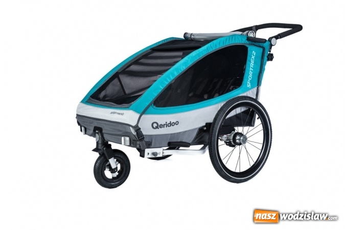 Zdjęcie w galerii na portalu naszwodzislaw.com: Przyczepka rowerowa dla dzieci. Czym kierować się przy wyborze? wiadomości z regionu