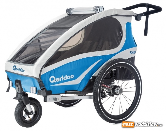 Zdjęcie w galerii na portalu naszwodzislaw.com: Przyczepka rowerowa dla dzieci. Czym kierować się przy wyborze? wiadomości z regionu
