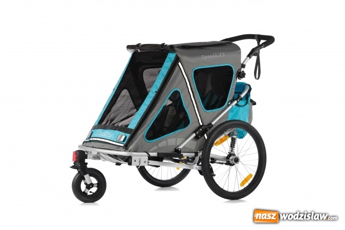 Zdjęcie w galerii na portalu naszwodzislaw.com: Przyczepka rowerowa dla dzieci. Czym kierować się przy wyborze? wiadomości z regionu