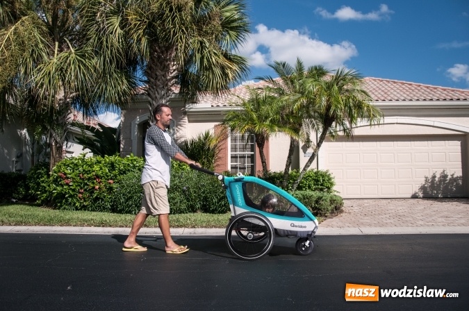 Zdjęcie w galerii na portalu naszwodzislaw.com: Przyczepka rowerowa dla dzieci. Czym kierować się przy wyborze? wiadomości z regionu