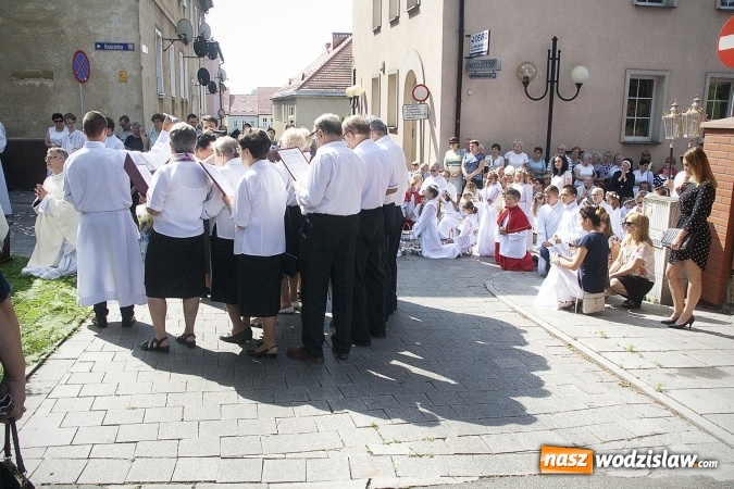 Zdjęcie w galerii na portalu naszwodzislaw.com: Boże Ciało w Wodzisławiu. ZDJĘCIA  wiadomości z regionu