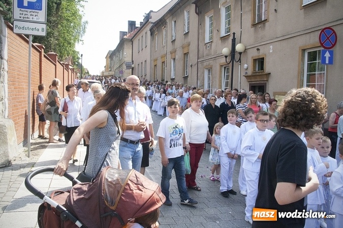 Zdjęcie w galerii na portalu naszwodzislaw.com: Boże Ciało w Wodzisławiu. ZDJĘCIA  wiadomości z regionu