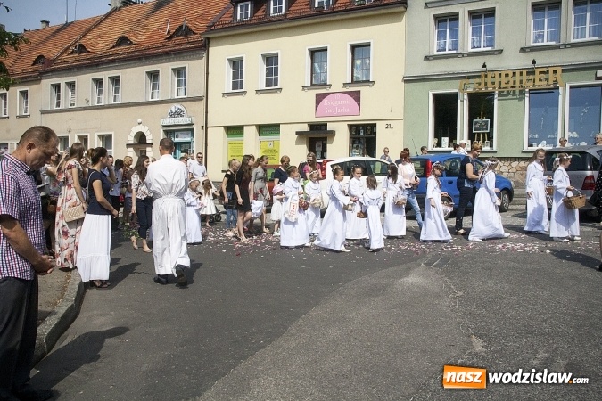Zdjęcie w galerii na portalu naszwodzislaw.com: Boże Ciało w Wodzisławiu. ZDJĘCIA  wiadomości z regionu