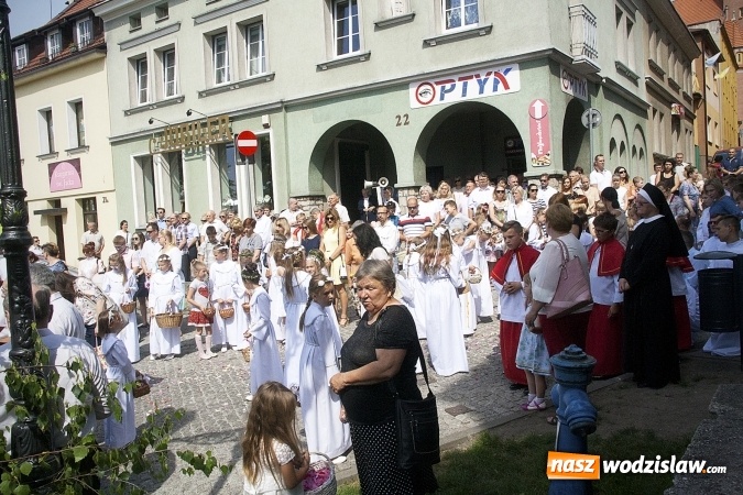 Zdjęcie w galerii na portalu naszwodzislaw.com: Boże Ciało w Wodzisławiu. ZDJĘCIA  wiadomości z regionu