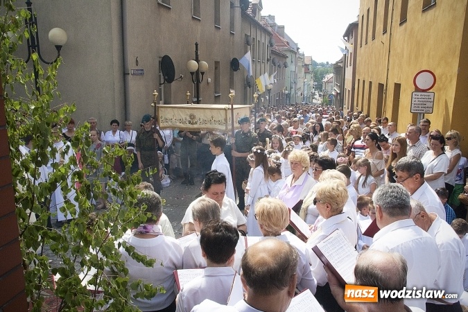 Zdjęcie w galerii na portalu naszwodzislaw.com: Boże Ciało w Wodzisławiu. ZDJĘCIA  wiadomości z regionu