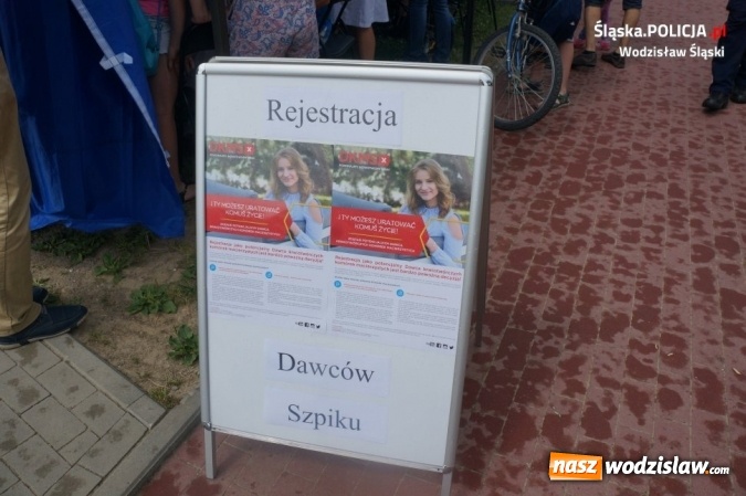 Zdjęcie w galerii na portalu naszwodzislaw.com: Dzień Dziecka z policjantami i Fundacją DKMS wiadomości z regionu