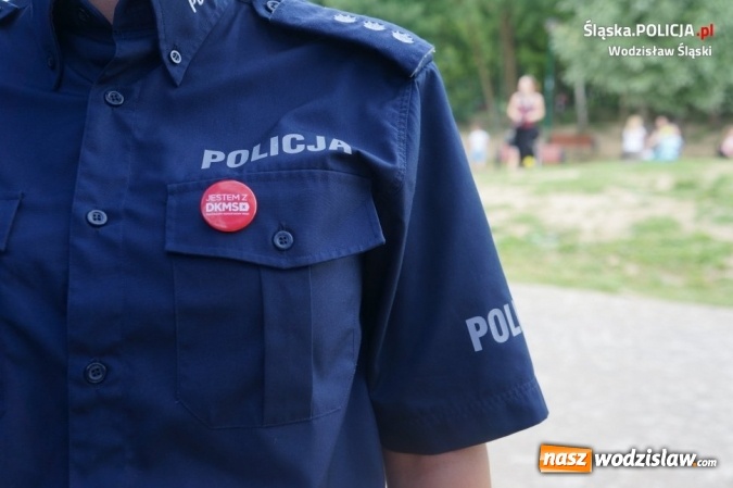 Zdjęcie w galerii na portalu naszwodzislaw.com: Dzień Dziecka z policjantami i Fundacją DKMS wiadomości z regionu