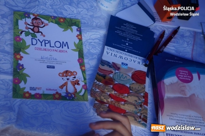 Zdjęcie w galerii na portalu naszwodzislaw.com: Dzień Dziecka z policjantami i Fundacją DKMS wiadomości z regionu