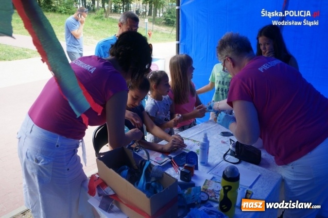 Zdjęcie w galerii na portalu naszwodzislaw.com: Dzień Dziecka z policjantami i Fundacją DKMS wiadomości z regionu