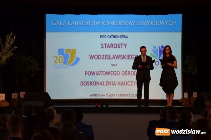 Zdjęcie w galerii na portalu naszwodzislaw.com: Gala Powiat i biznes. Uhonorowano uczniów i przedsiębiorców wiadomości z regionu