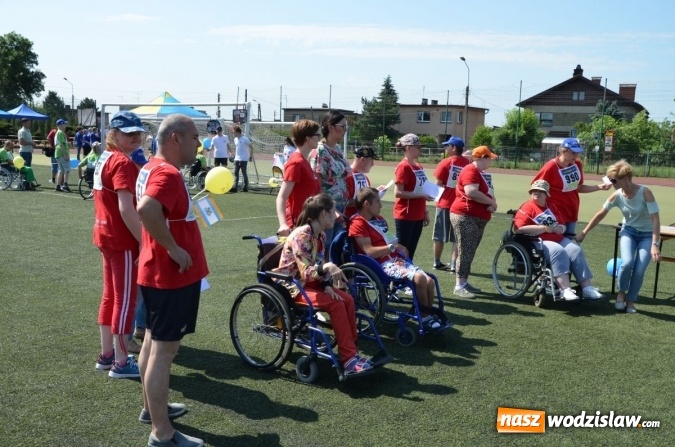 Zdjęcie w galerii na portalu naszwodzislaw.com: To było niezwykłe święto sportu. Za nami Powiatowa Olimpiada Osób Niepełnosprawnych  wiadomości z regionu