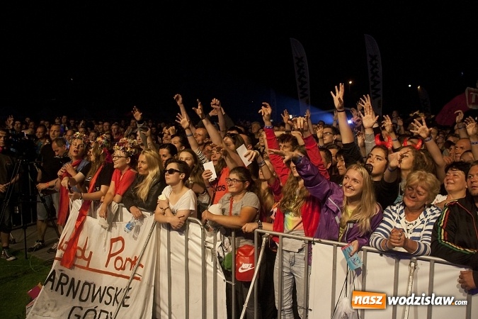Zdjęcie w galerii na portalu naszwodzislaw.com: Lady Pank w finale trzeciego dnia 49. Dni Wodzisławia Śląskiego. FOTORELACJA wiadomości z regionu