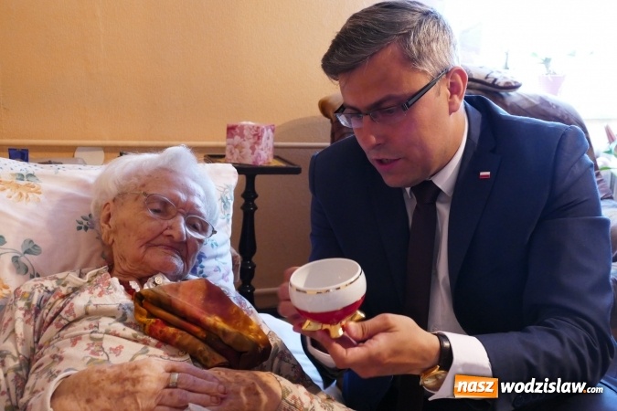 Zdjęcie w galerii na portalu naszwodzislaw.com: Najstarsza Polka żyje na Śląsku wiadomości z regionu