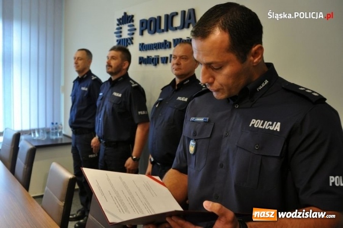 Zdjęcie w galerii na portalu naszwodzislaw.com: Z Żor do Wodzisławia. Jest nowy zastępca komendanta  wiadomości z regionu